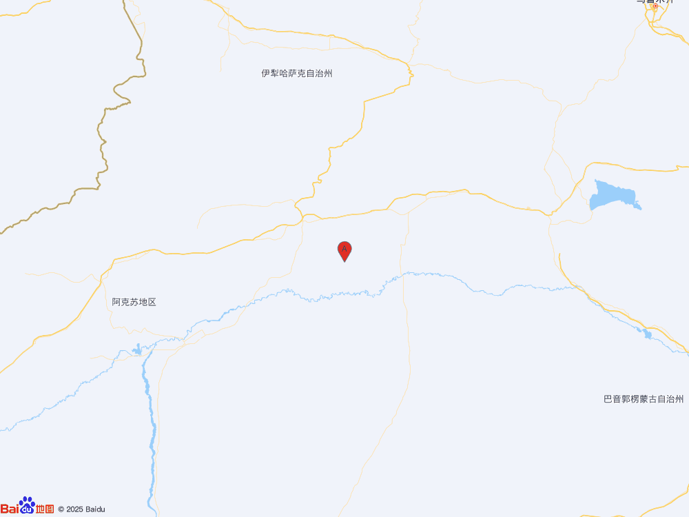 新疆阿克苏地区库车市（北纬41.35度，东经83.47度）发生3.2级地震