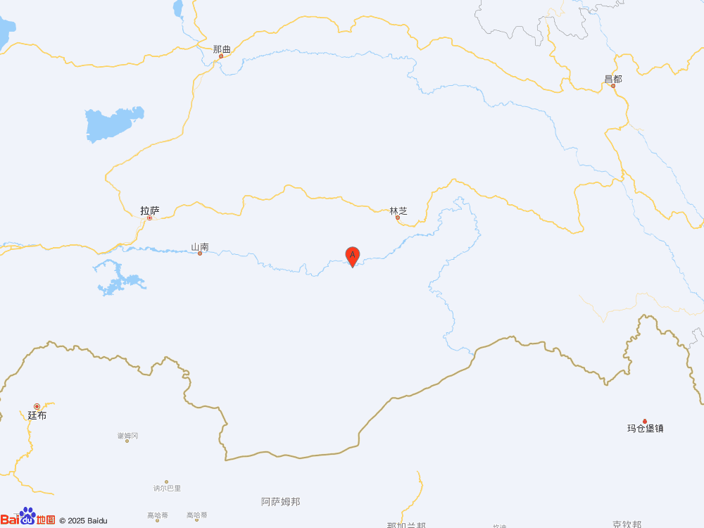 西藏林芝市米林市（北纬29.13度，东经93.77度）发生3.3级地震