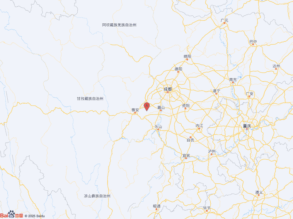 四川成都市蒲江县发生3.6级地震